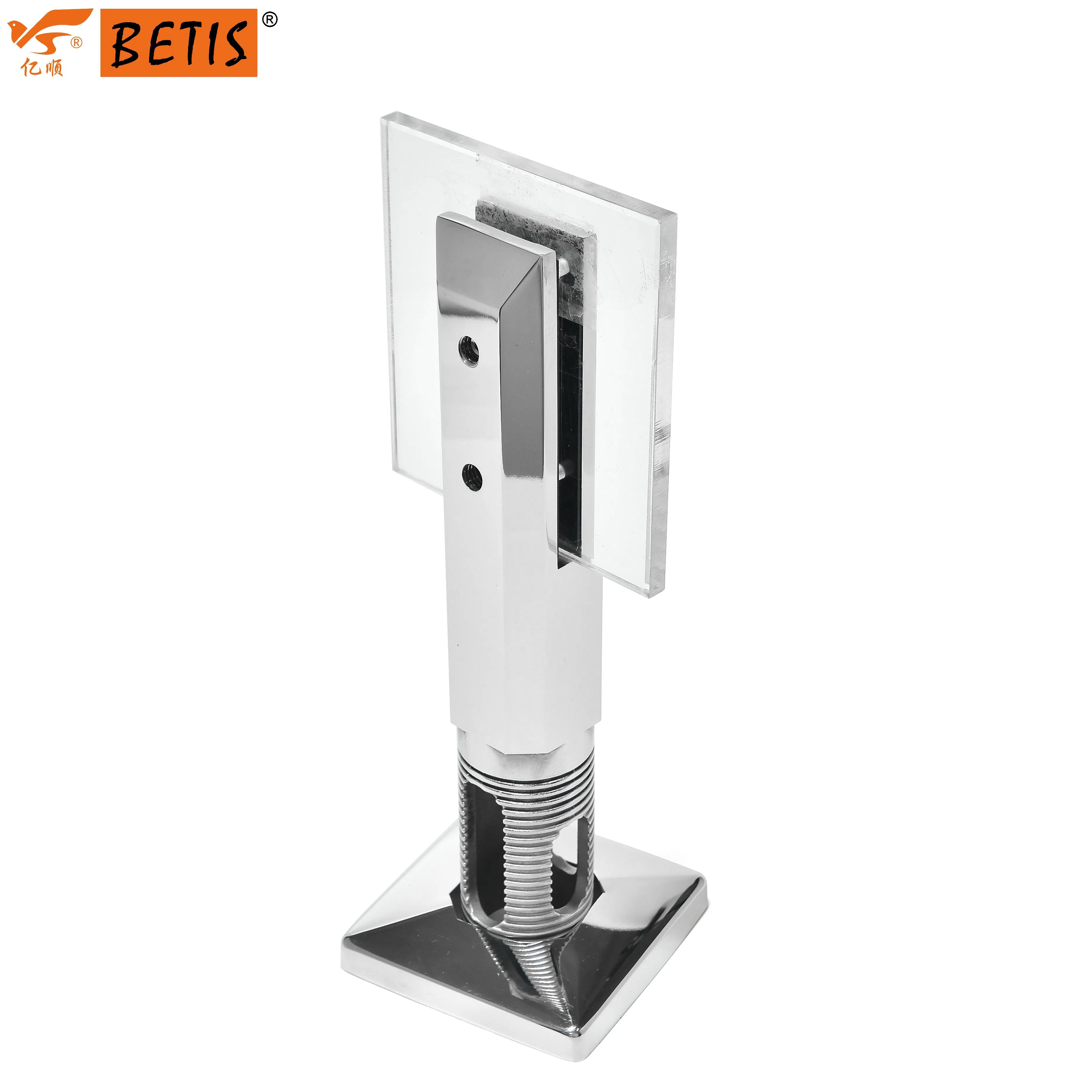 2205-Grade Stainless-Steel Handrail Balustrade Swimming Pool Windscreen Glass Fence Surface Mount Spigot