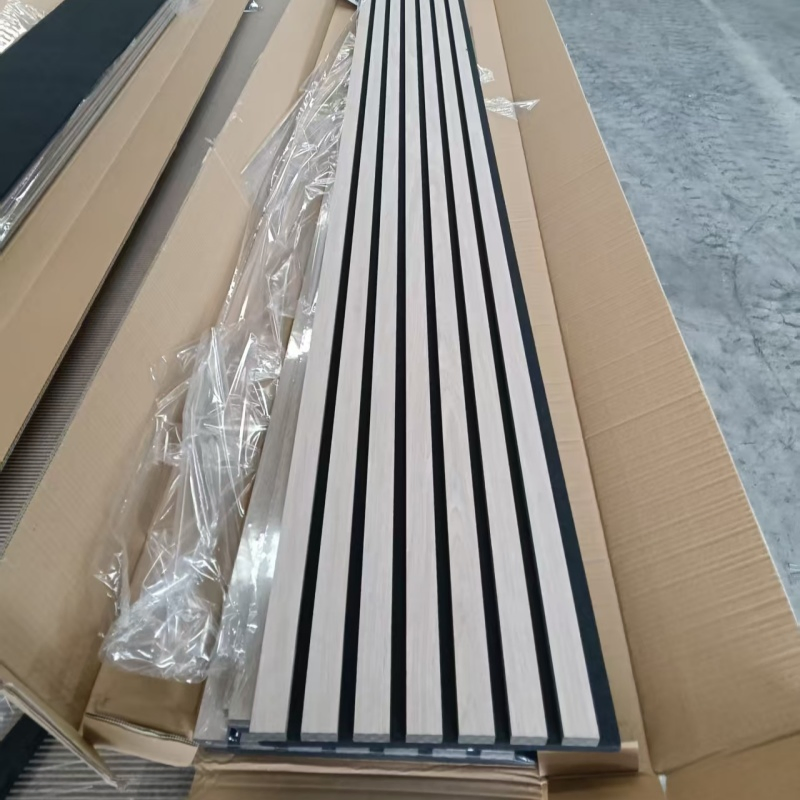 Panel De Pared WPC Hotel Luxury PVC Sheet Decoration Acoustic Wall Panel