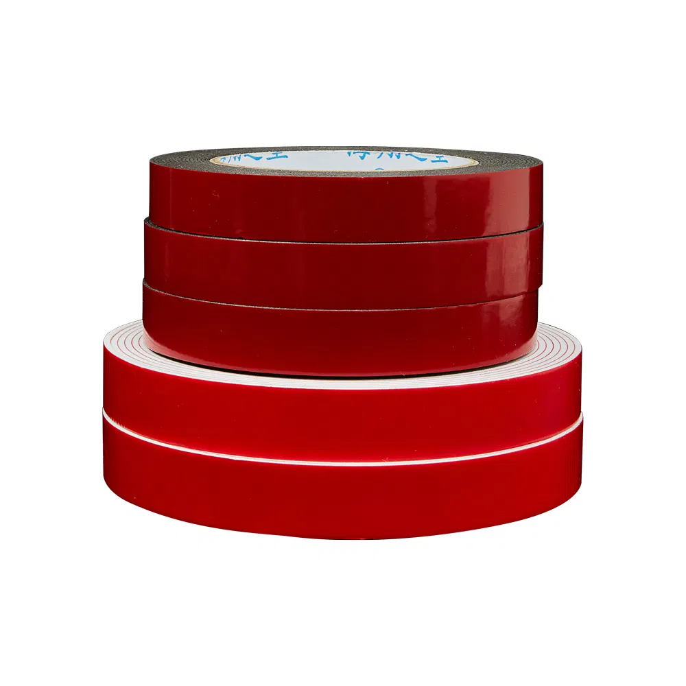 High Adhesion PE Foam Tape Double Sided PVC Banner Hemming Tape