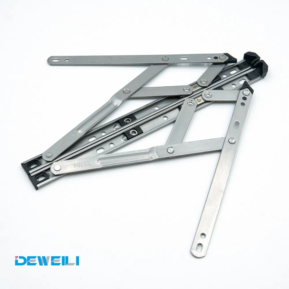 SUS304 Window Hinge Side Arms High Quality Casement Windows Friction Stay