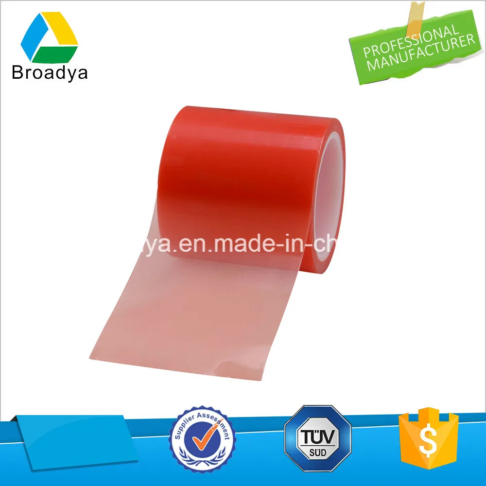 Double Sided Red Film Clear Pet Adhesive Tape (BY6982LG)