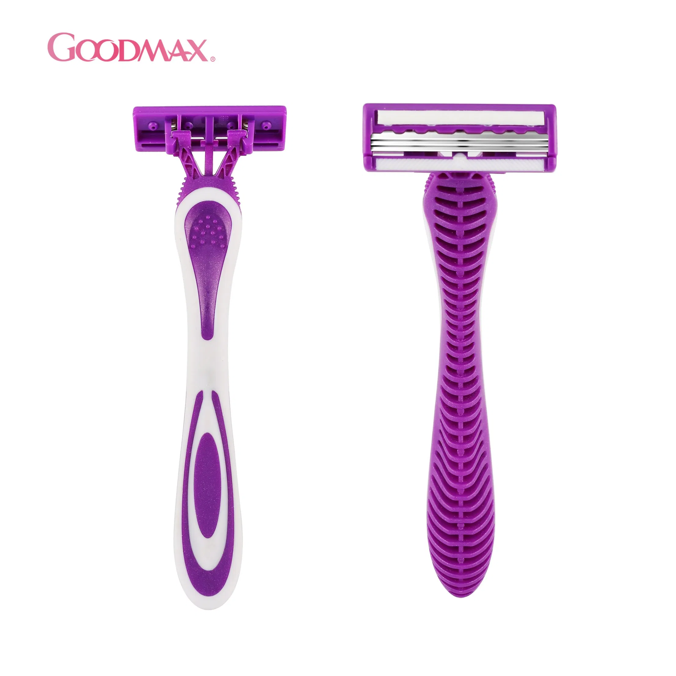 Men Triple Blade Disposable Shaving Razor Stainless-Steel