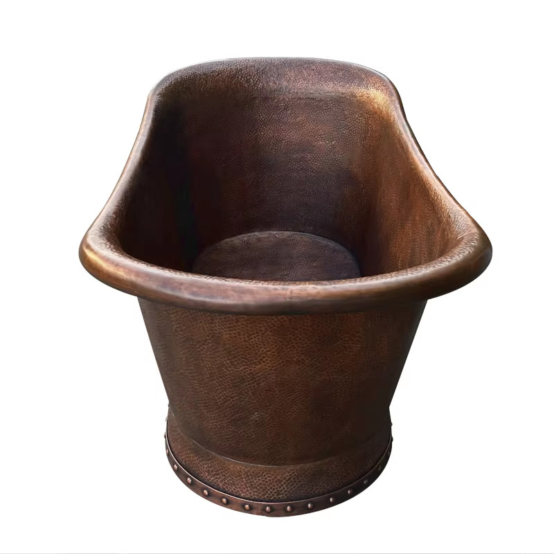 Hand Hammered Copper Tubs Hot Tubs Sokaing Freestanding Bathtub Luxury Bathtub