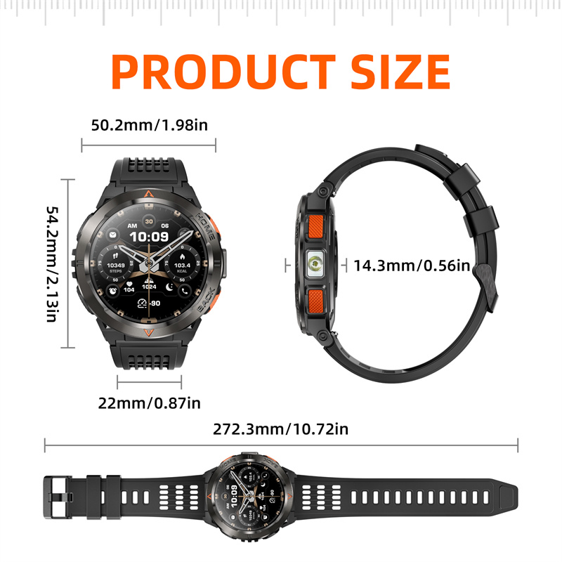 Touch Screen Reloj Inteligente Heart Rate Android Health Monitoring OEM ODM GPS GS500 Smart Watch Watches