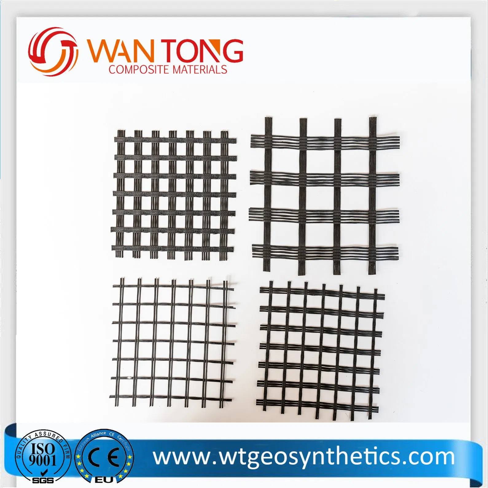 100kn/Africa Hot Sale/New Promotion/Geocomposite Fiberglass Geogrid