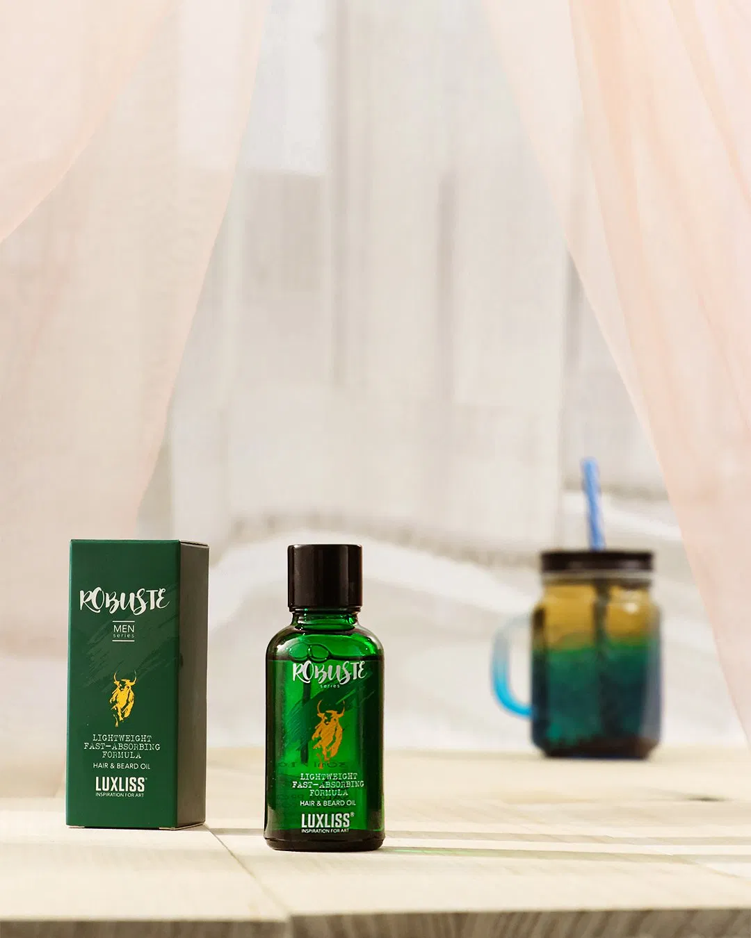 Private Label for Men Beard and Hair Care Essence Oil for Moisturizing