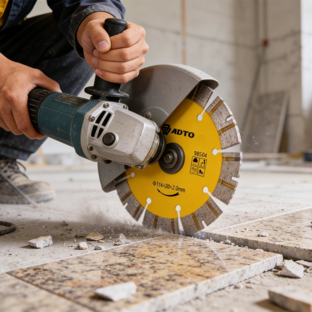 Industrial Grade 114mm Circular Segmented Diamond Cutting Blade for Granite Stone Marble Concrete Wall Diamaond Blade