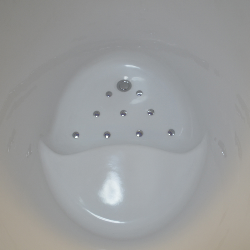 Экологичная детская ванна 120 см с гидромассажем
