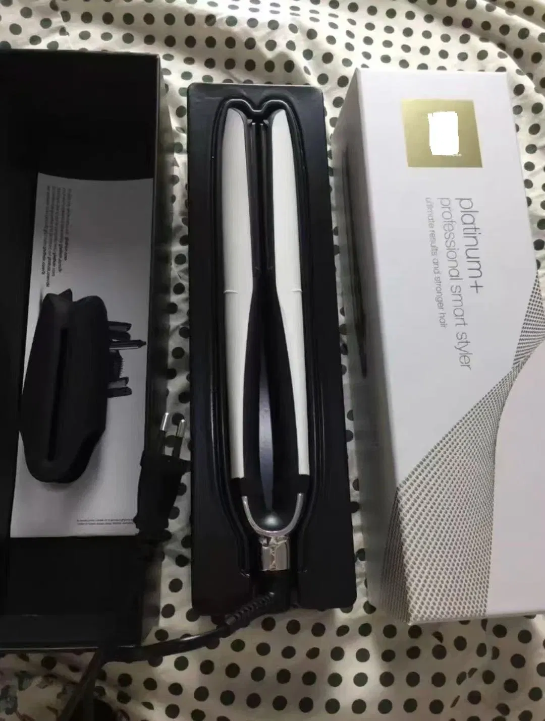 1: 1 Gdh Platinum+ Professional Smart Styler Portable Hair Straightener