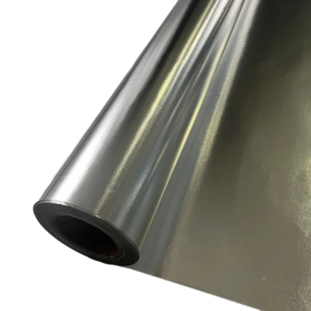 Durable Heat-Resistant Fiberglass Mesh with Metal Foil Coating