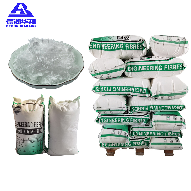 White Polypropylene Fiber for Geotextile Production Road Construction Building