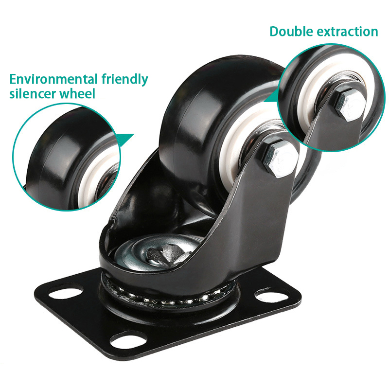 Heavy-Duty Casters with High Load Capacity Smooth Rolling Swivel Industrial Casters