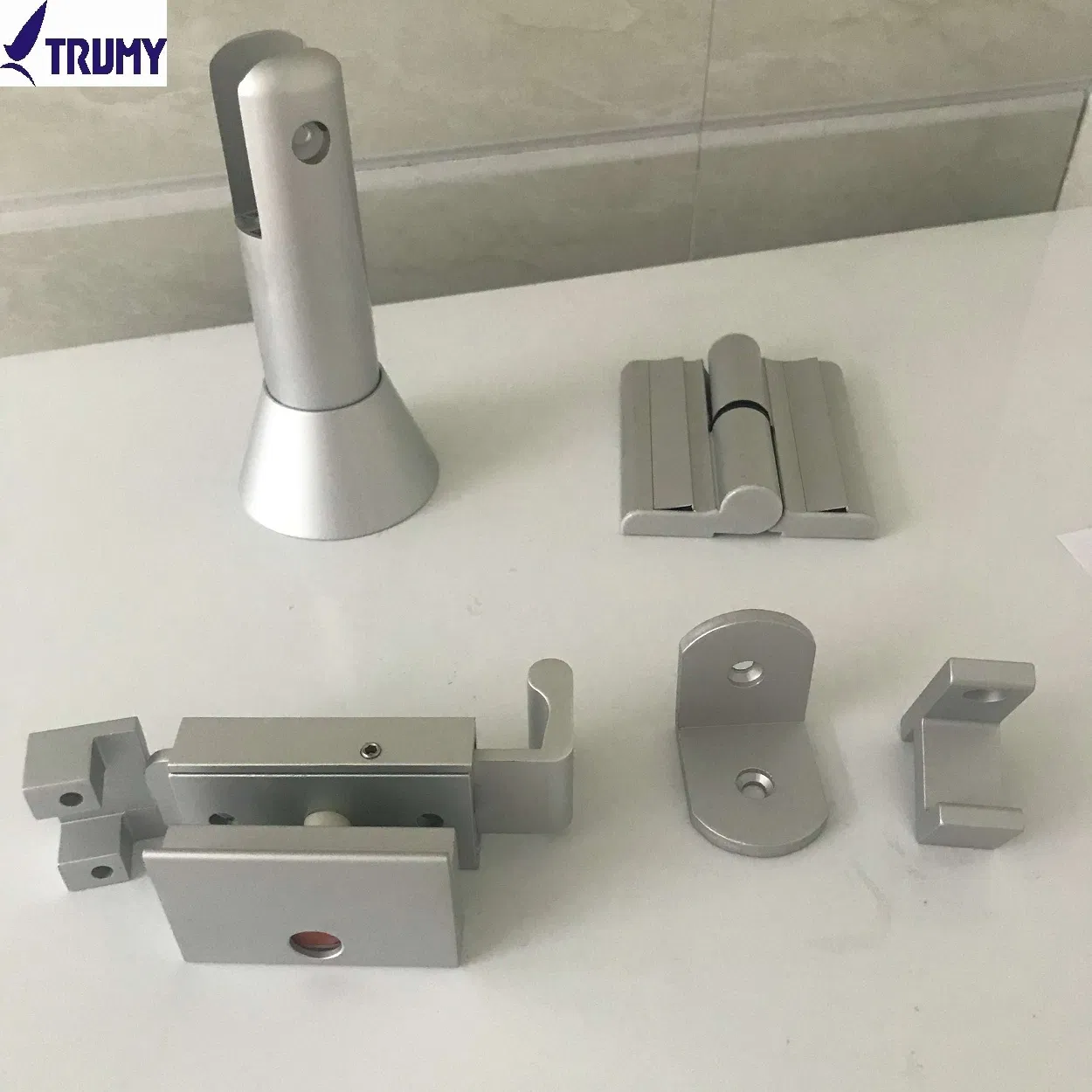 Aluminum Alloy Bathroom Cubicle Partition Hardware/Toilet Partition Sets
