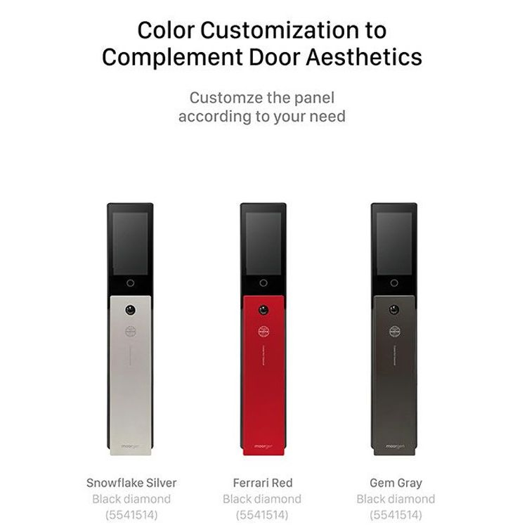 Source Factory Biometric Fingerprint Face Recognition Door Lock Camera Door Lock Sliding Door Lock for Hotel Door