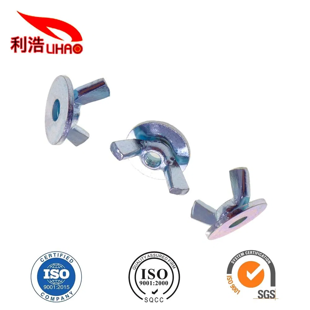 Solid Blue Wing Nuts Wing Nuts Bolts and Screws