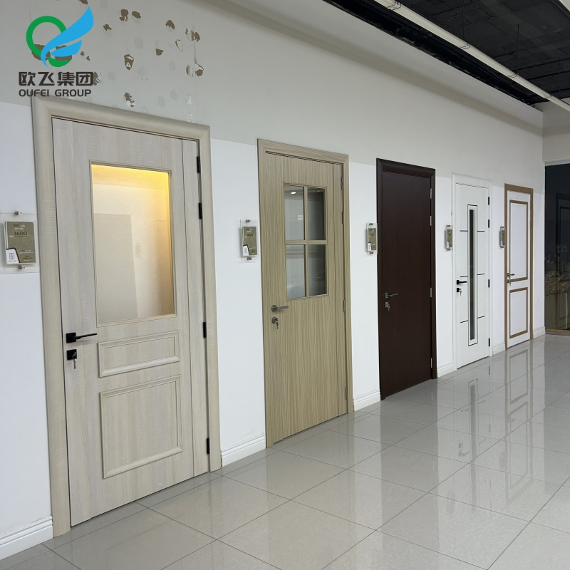 Durable WPC Door with PVC Finish - Tailored Sizes Available