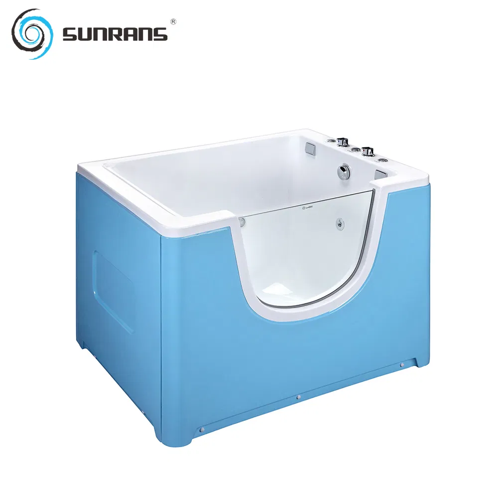Детская ванна с массажем и окном Sunrans