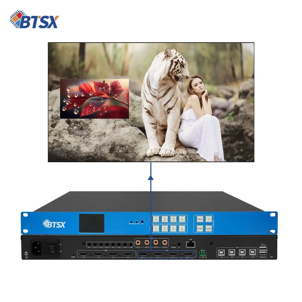 Видеокоммутатор BIT-VWC-U1-MD404Ma 4x4 4K60