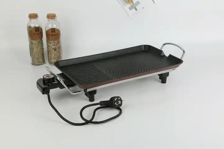 Popular Multi-Functional Kitchen Appliance Aluminum Alloy Easy-to-Clean Non Stick Electric Fry Pan