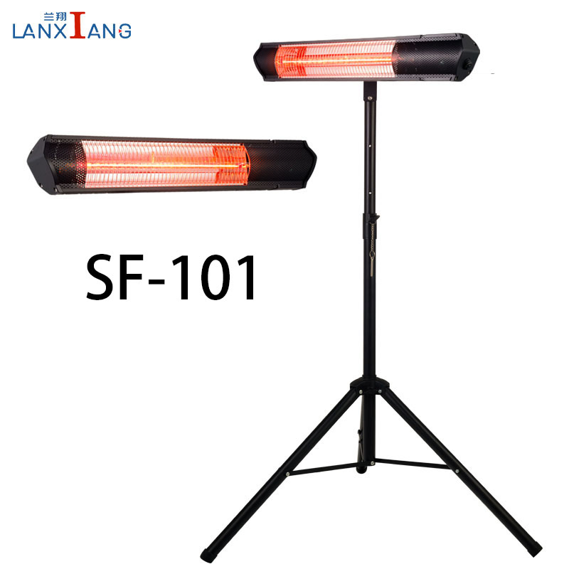 High Quality Portable Stainless Steel Outdoor Indoor Electric Standing Patio Heater
