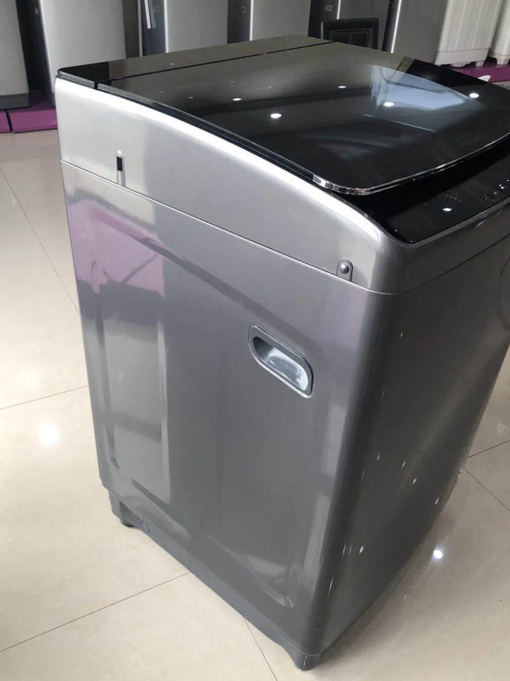 15kg Automatic Top Loader Cold Hot Water Inlets Clothes Washing Machine