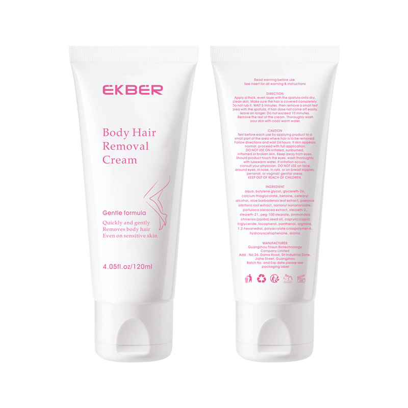 Private Label Hair Removal Cream Quickly and Gentle Remove Usable All Over The Body