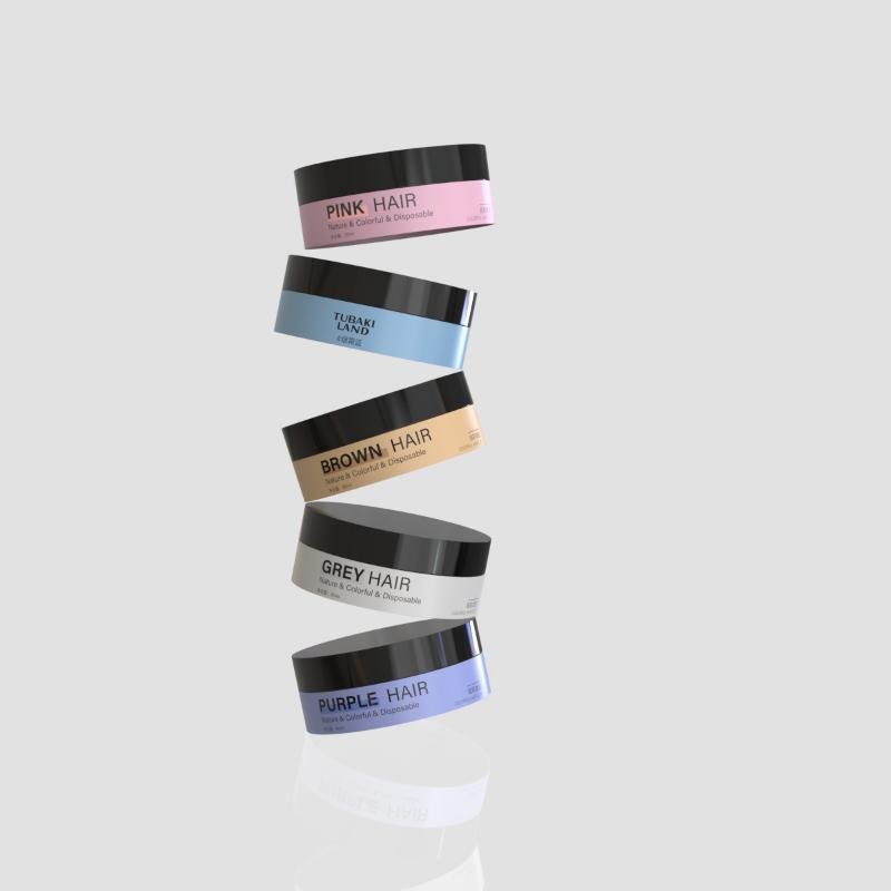 Private Logo OEM Manufacturer 80ml Nature Colorful Disposable Hair Clay