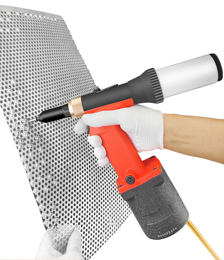 Lightweight Design Sky Blue Gzx-500 Non-Suction Pneumatic Rivet Gun