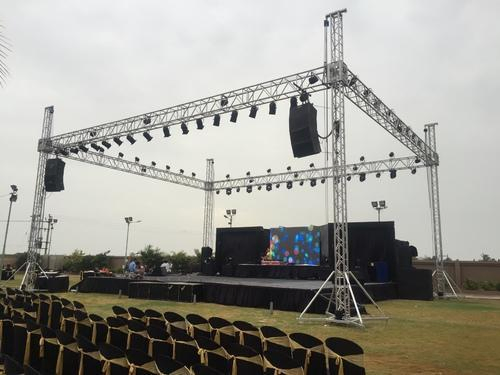 Hot Sale Music Concert Event DJ Lighting Aluminum Portable Stage Truss