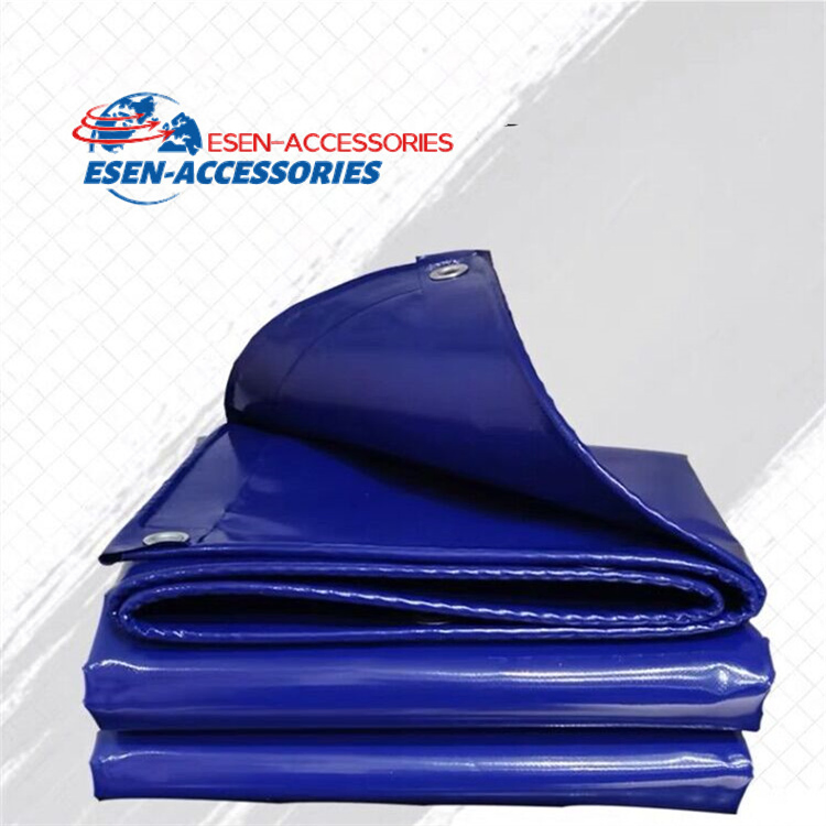 Durable ISO PVC Coated Tarpaulin Fabric for Open-Top Containers