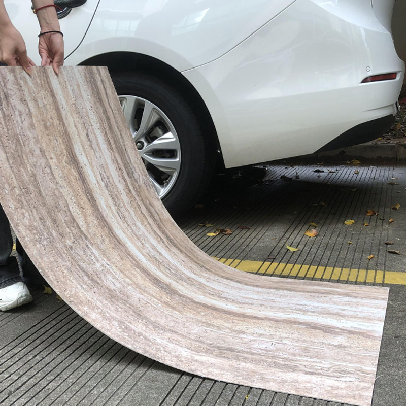 Exterior Tile Composite Faux Interior Soft Wall Cladding Veneer Artificial Mcm Travertine Flexible Stone for Villa Hotel Office