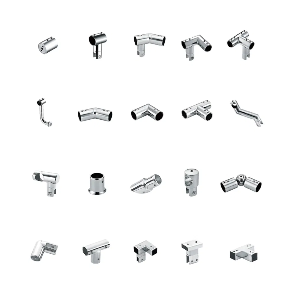 Shower Glass Door Connector Clip Bathroom Door Hinge Fixed Clamp Connectors