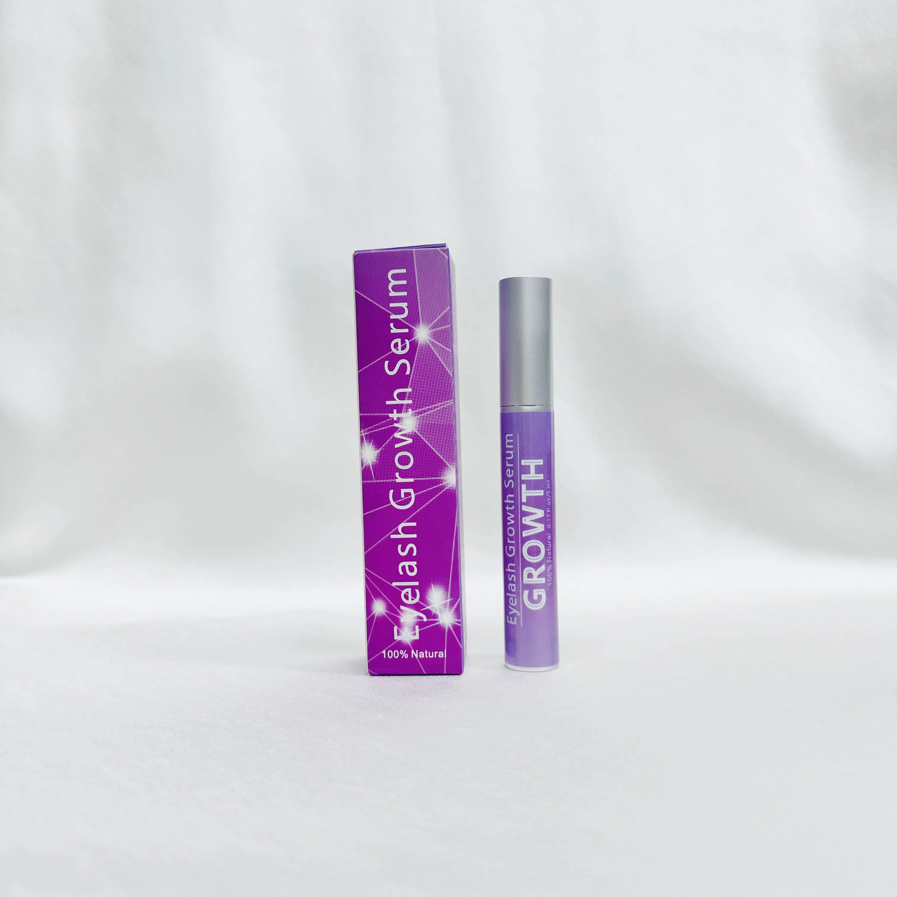 Custom Logo Private Label Nourishing Liquid Natural Vegan Organic Eyelash Enhancer Eye Lash Growth Castor Oil Serum to Grow Lashes