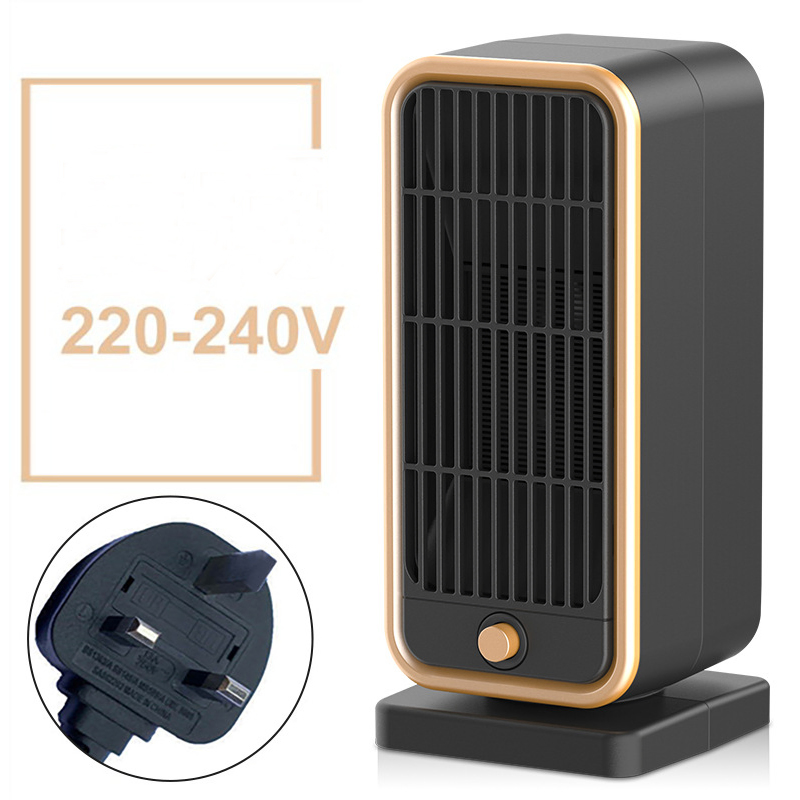 2025 New Model Desktop PTC Electric Fan Heater, Household Rapid Heating Silent Heater