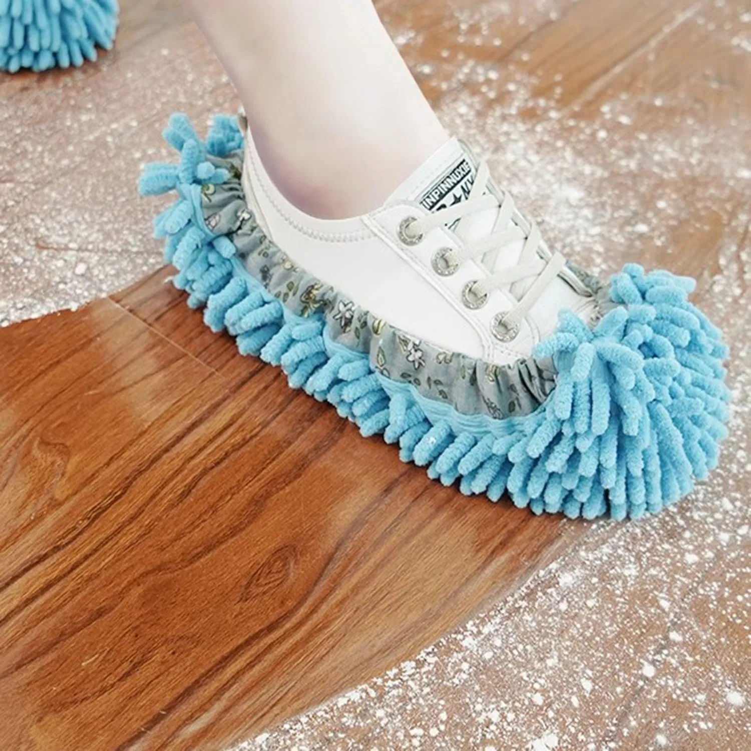 Microfiber Chenille Shoe Cover Floor Mop