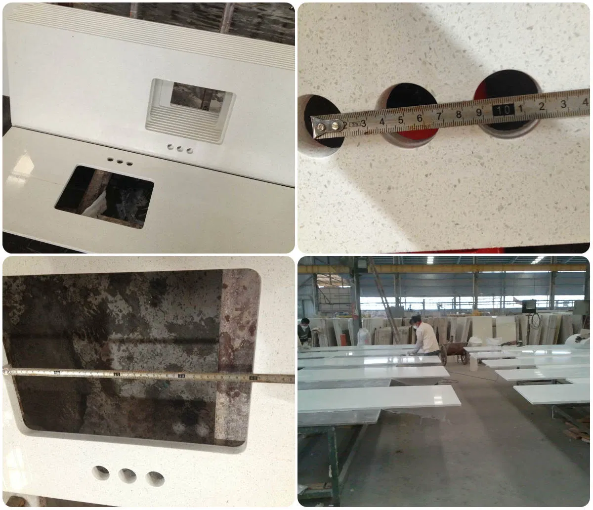 Solid Surface Vanity Tops for Bathroom Kithcen Countertops/Islandtop