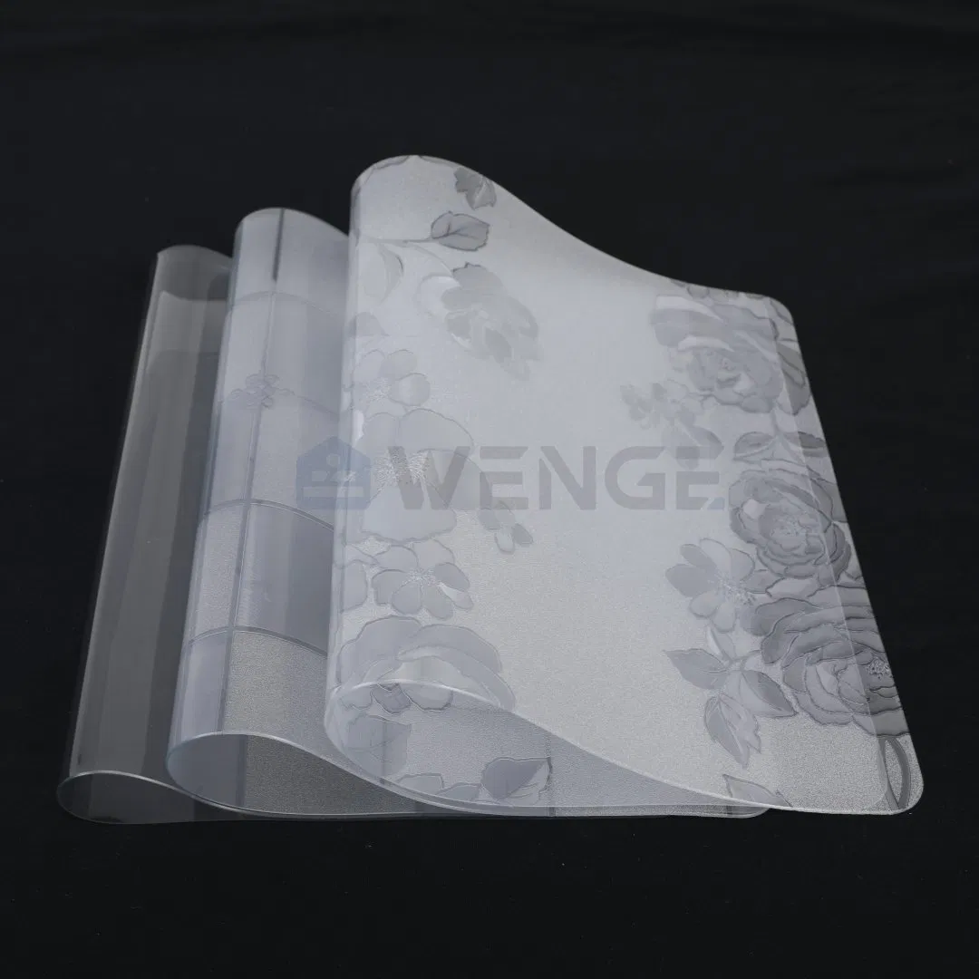 Easy Clean Tablecloth Clear Film Multi-Use Kitchen Office Desk Table Placemats Flexible Transparent Place Mats