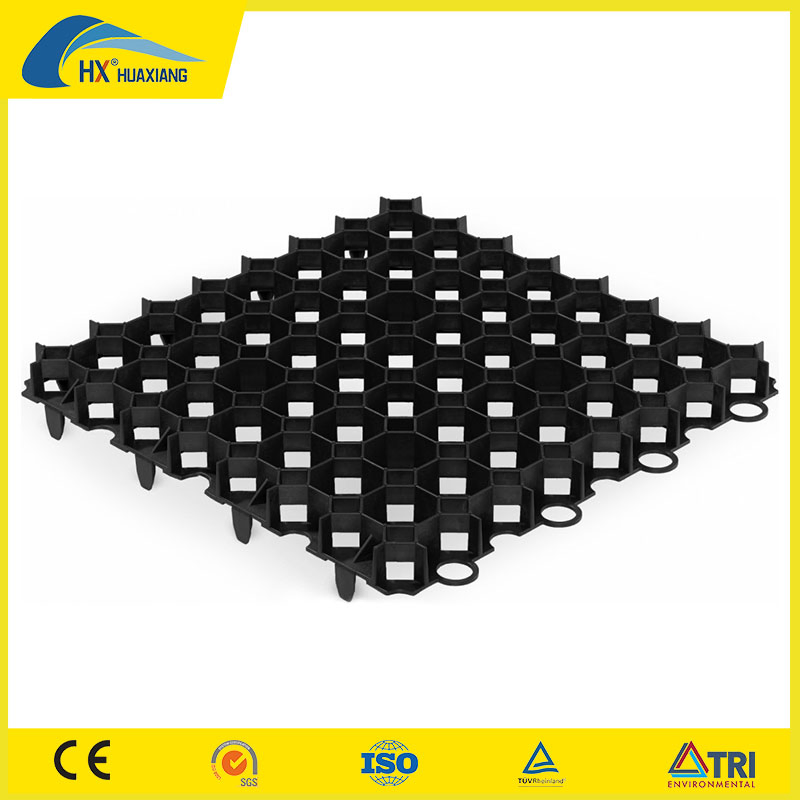 Smooth Textured Honeycomb Grid Manufacturer Perforated HDPE Geocell Concrete Grass Pavers