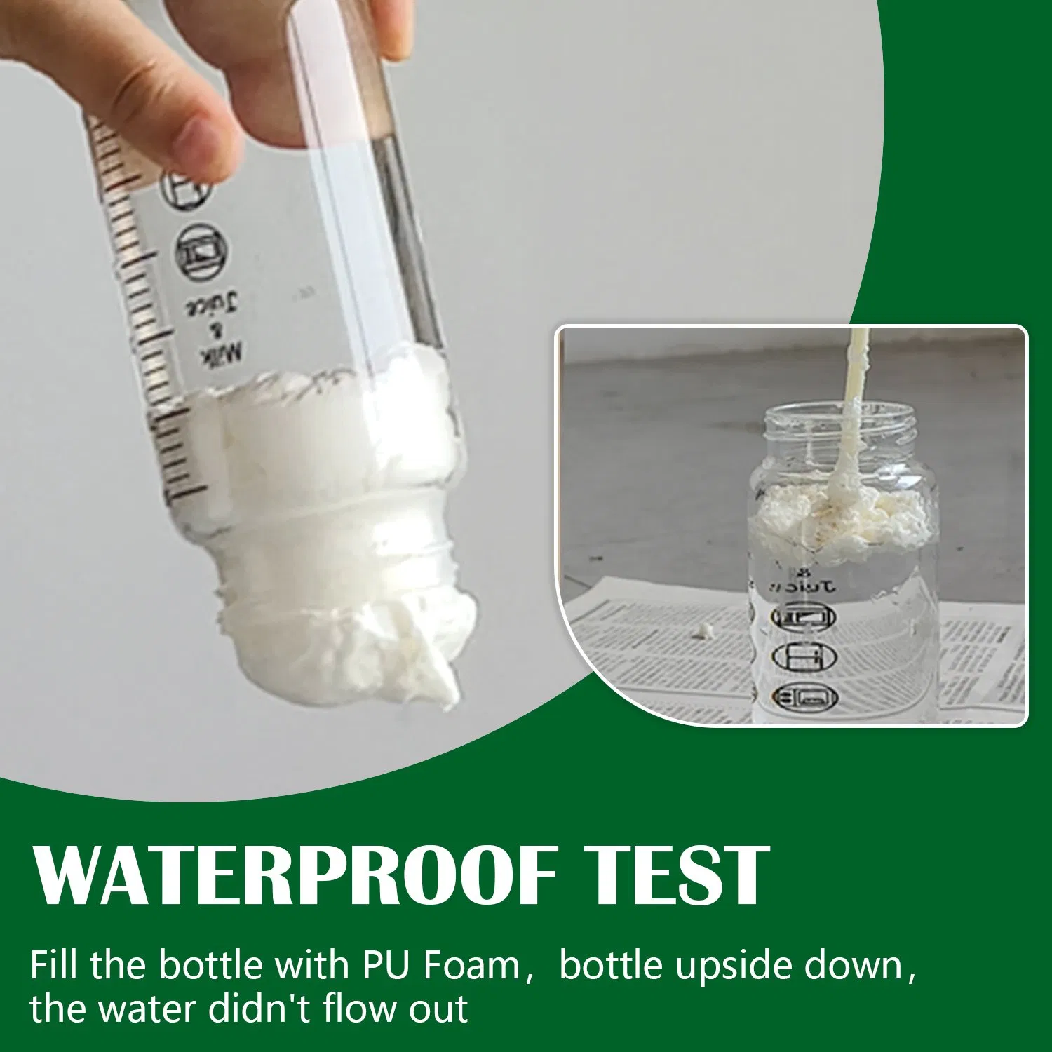 Nice Quality Mega Yield Gun&Straw Polyurethane Spray Insulation PU Foam for Window