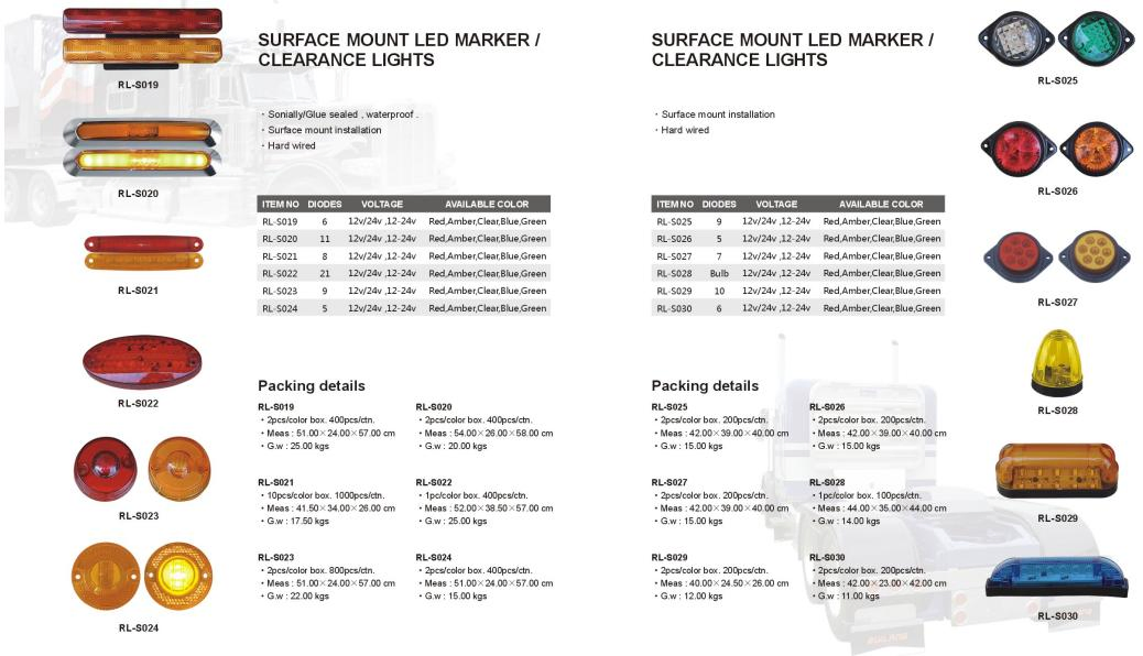 Trailer LED Lamp Light Truck LED Light Lamp