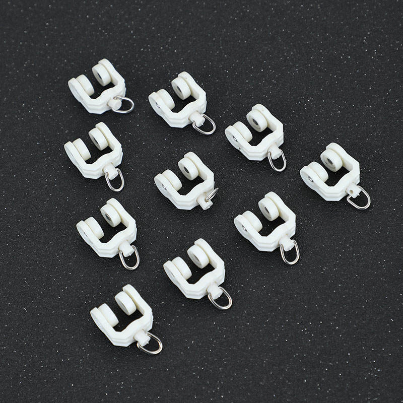 Factory Supply Curtain Track Pulley Curtain Rail Pulley Motor Curtain Rail Pulley Runner Accessories