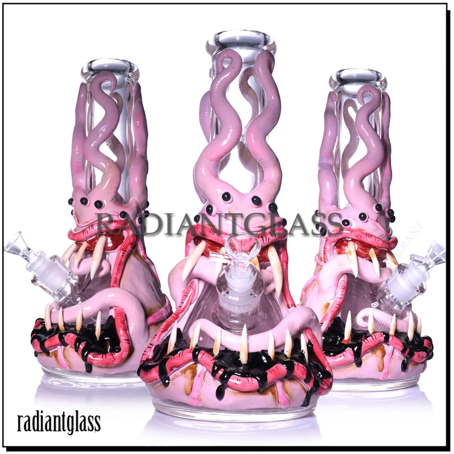 Horrable Glass Water Pipe for Smoking Accessories
