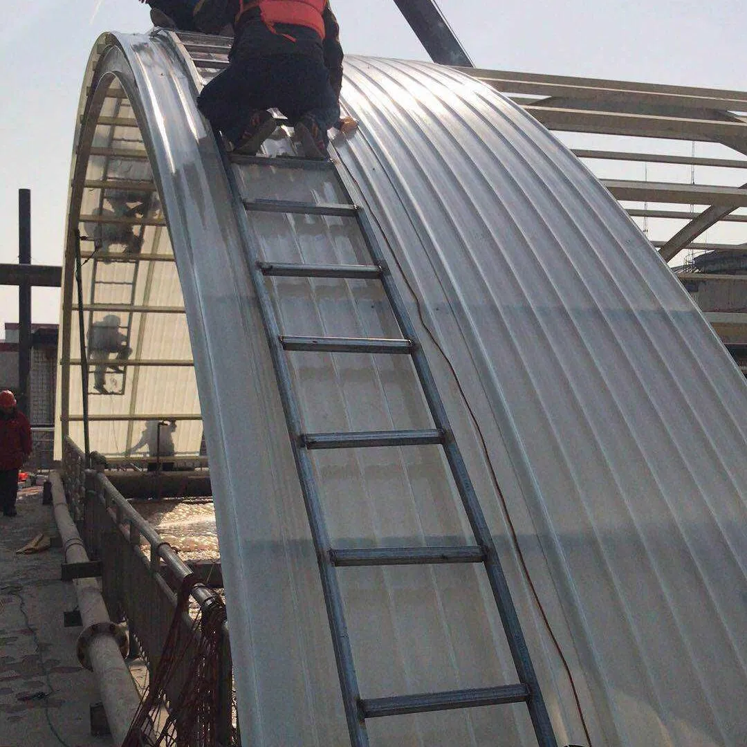 Fiberglass Roofing Sheets with Customized Shape and Thickness
