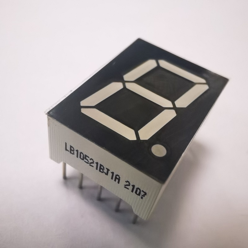 7 Segment LED Display 1 Digit 13.2mm Green for Instrument