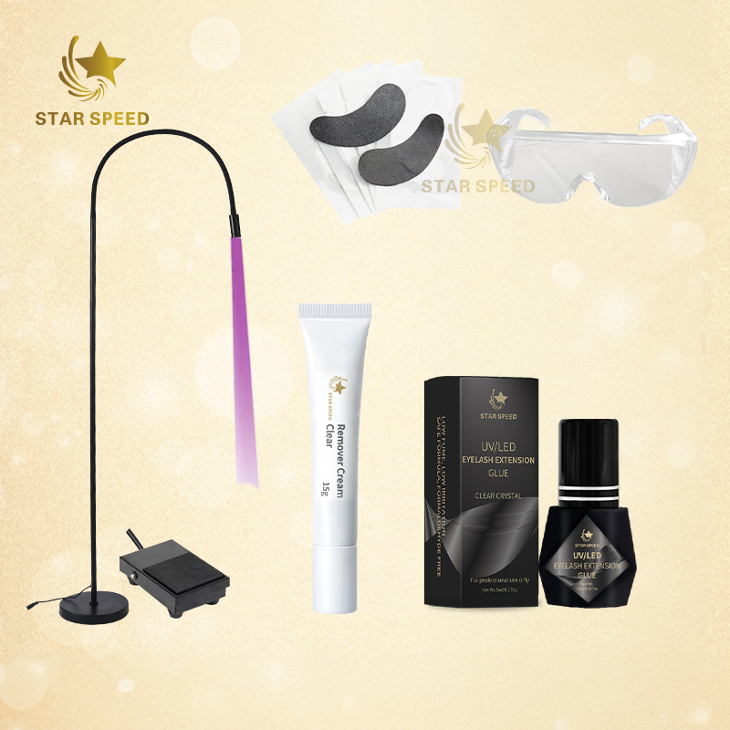 2023 Factory Wholesale UV LED Eyelash Lamp Kit