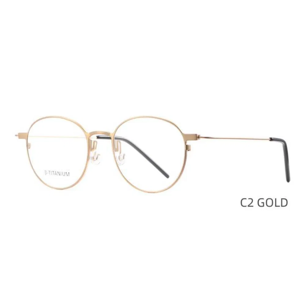 Tfw-004 Light Gun Titanium Frame - Minimalist Punk Glasses