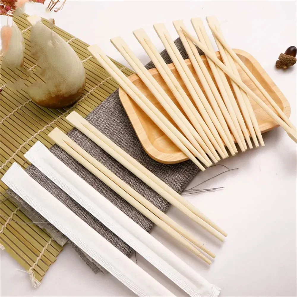 Disposable Bamboo Chopsticks Splinter-Free Party Utensil for Sushi, Rice, Noodles & All Asian, Japanese, Korean Dishes