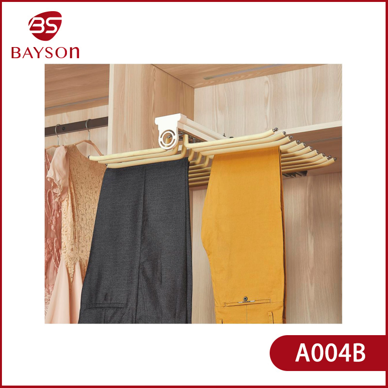 Выдвижной органайзер для брюк с плавным закрыванием