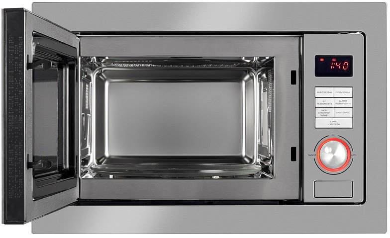 Household Appliance Stainless Steel Built in Microwave 25L Capacity Microwave Oven with Trim Kitchen Microwave Cooker