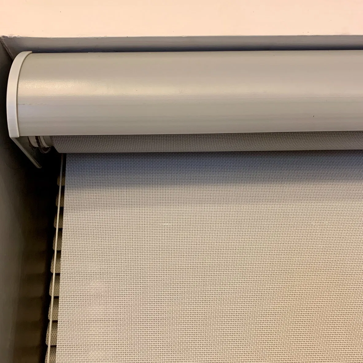 Windproof Roller Shade Outdoor Blind Roller Shade Zip Blinds Side Track